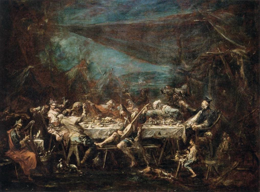 Banchetto nuziale zingaro - Louvre, Parigi